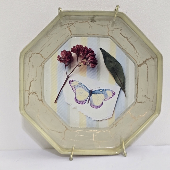 vintage 6.5 Inch Resin Trinket Tray MIDWEST OF CANNON FALLS Mid Century - Picture 2 of 11